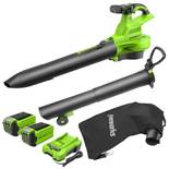 Greenworks GD40BVIIK2X