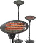 D + L Wickeltisch-Heizstrahler mit Standfuß