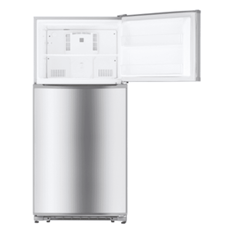 Gefrierschrank-Kühlschrank-Kombination mit geöffneter Tür